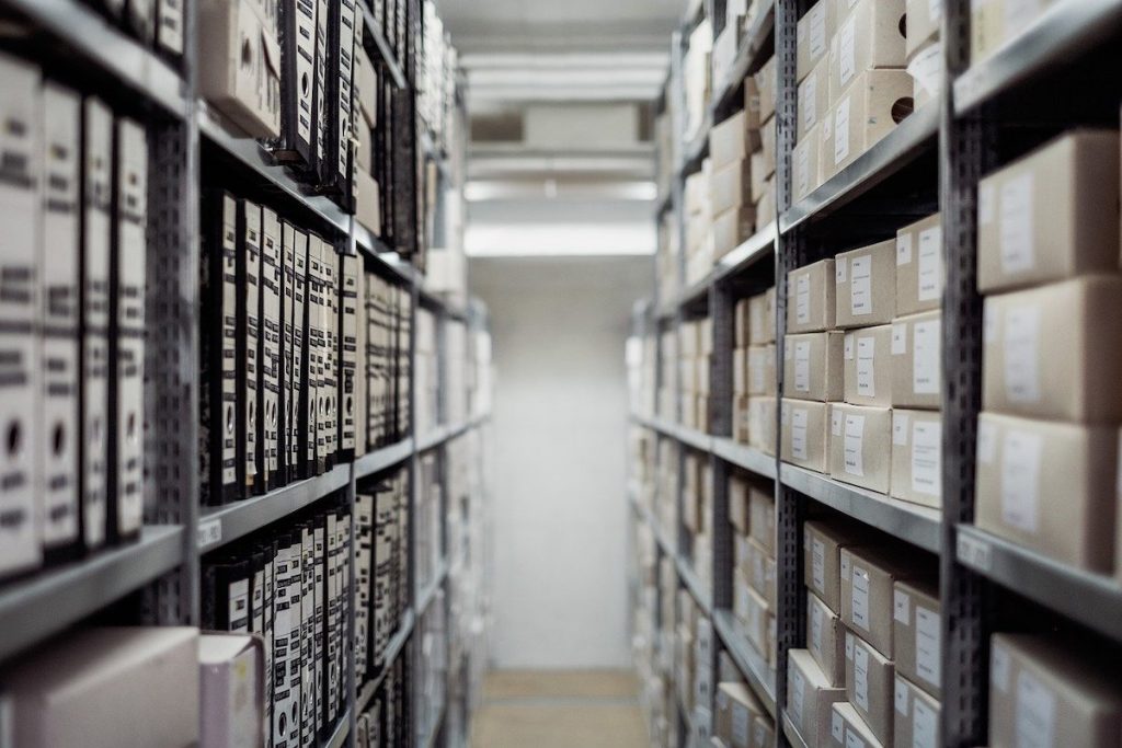 Managing evidence disposition can help you keep your evidence room as organized as this one.